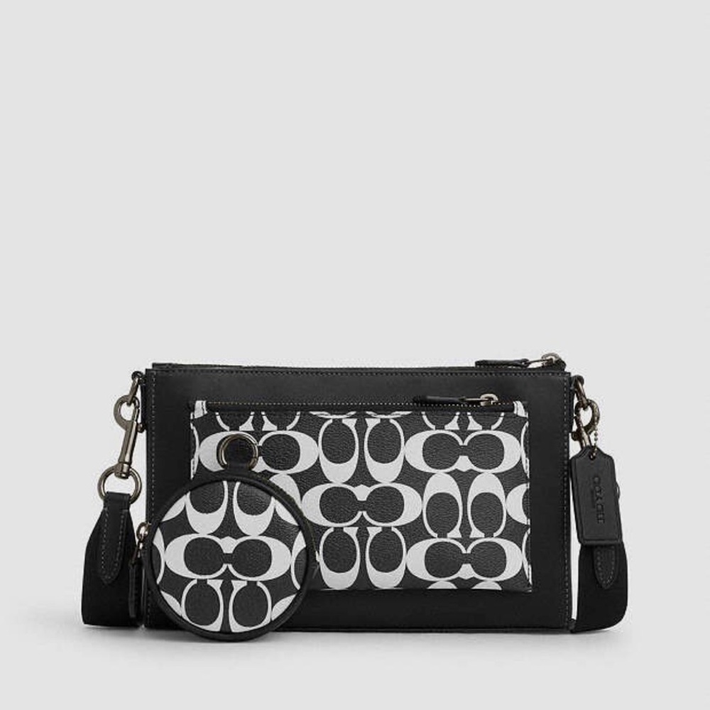 NWT COACH HOLDEN CROSSBODY IN SIGNATURE CANVAS